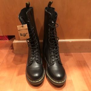 Dr. Marten Boots- tall with slight heel